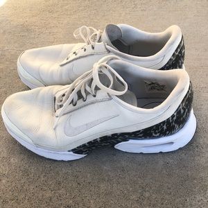 Leather Nike Shoes with Cheetah Soles